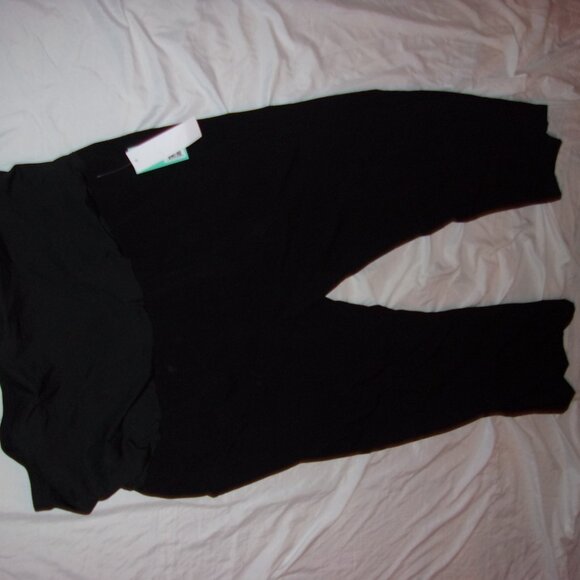 NEW Maternity size 3x 3 x black casual dress pants plus sized - Picture 3 of 4